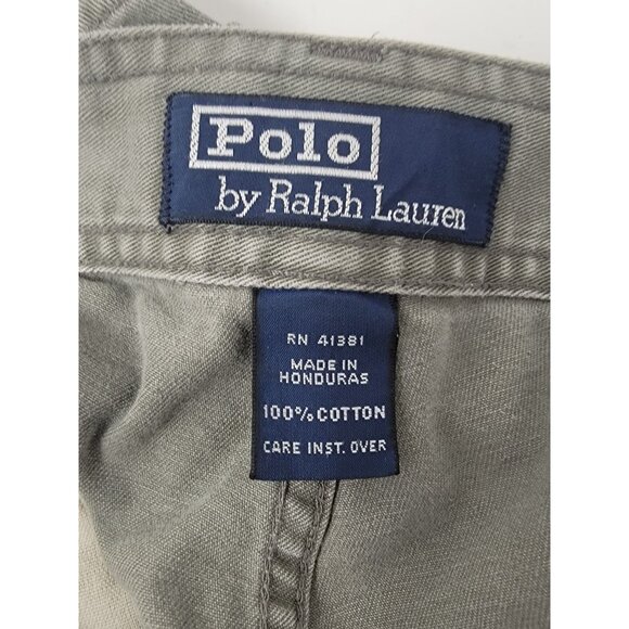 Polo Ralph Lauren‎ Cargo Shorts Size 34 Green - Picture 5 of 5